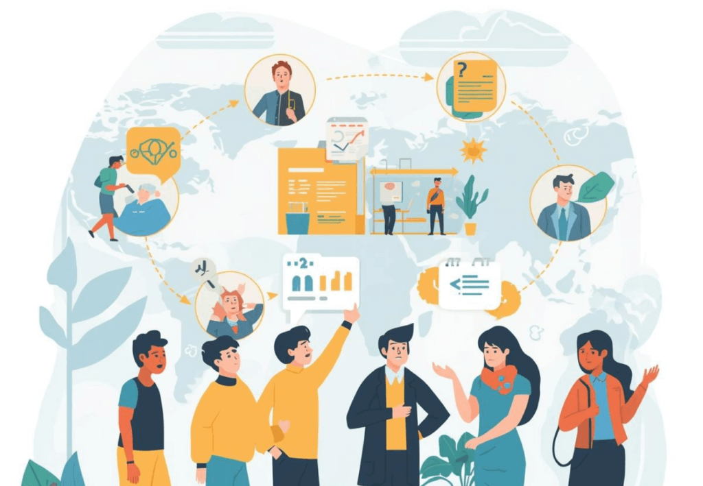 IFEPO Abstimmungsschleifen bremsen Umsetztung.